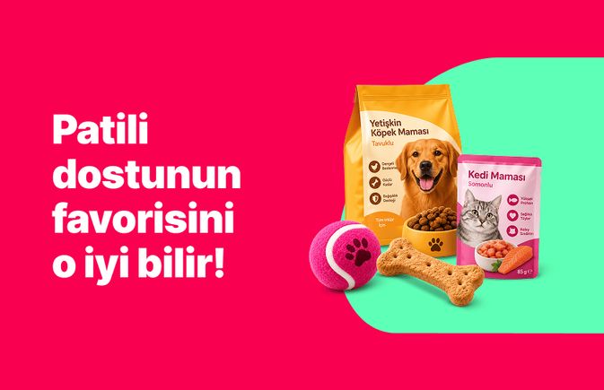 Patili dostunun kankası pet shoplar!