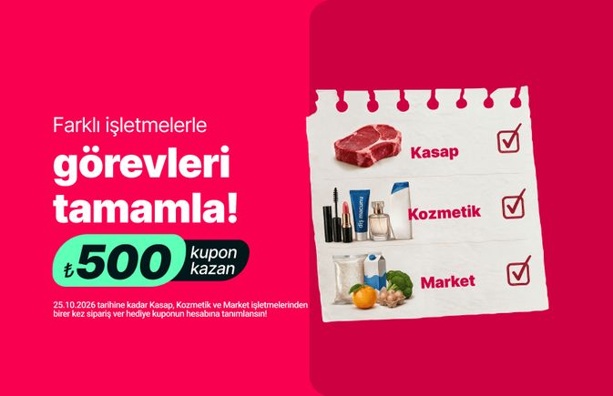 Farklı işletmelerle görevleri tamamla!