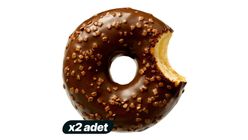 2x La Lorraine Chocolate Donut 56 g Bundle
