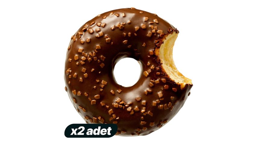 2x La Lorraine Chocolate Donut 56 g Bundle