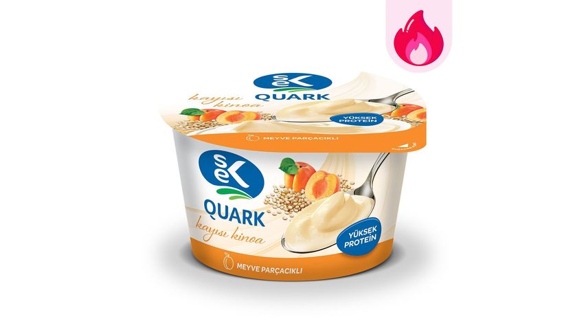 Sek Apricot & Quinoa Quark 140 g