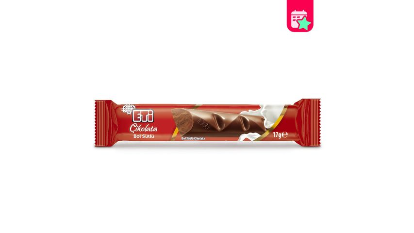 Eti Long Milk Chocolate 17 g