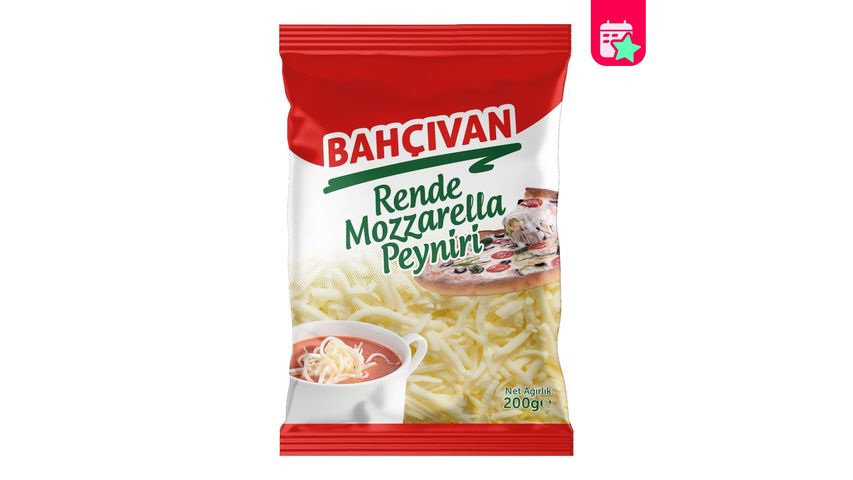Bahçıvan Grated Mozzarella Cheese 200 g