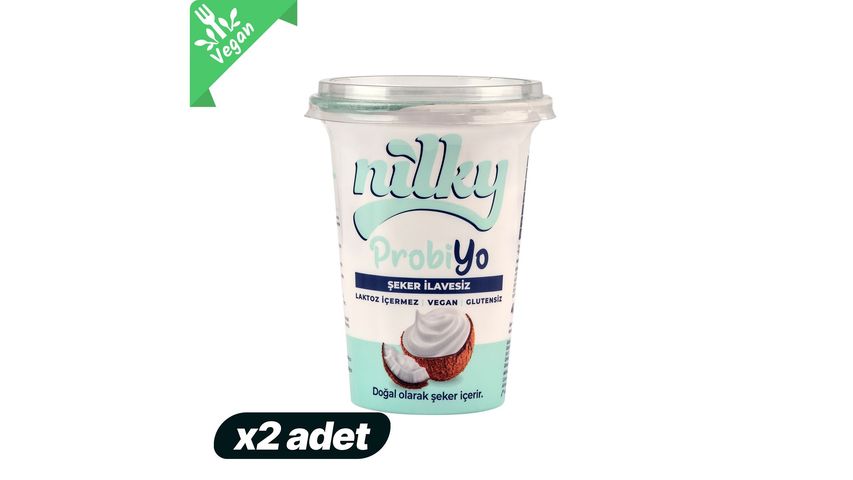 2'li Nilky Şekersiz Sade Probiyo 400 g Paketi