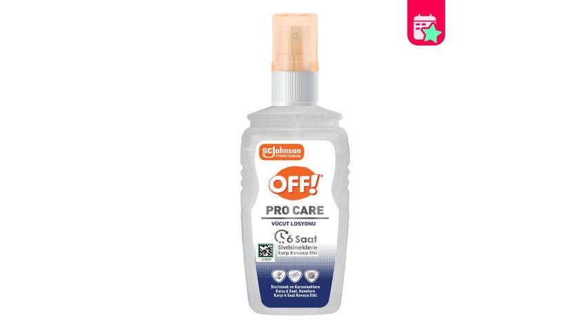 Off! Pro Care Fly and Tick Repellent Lotion 100 ml