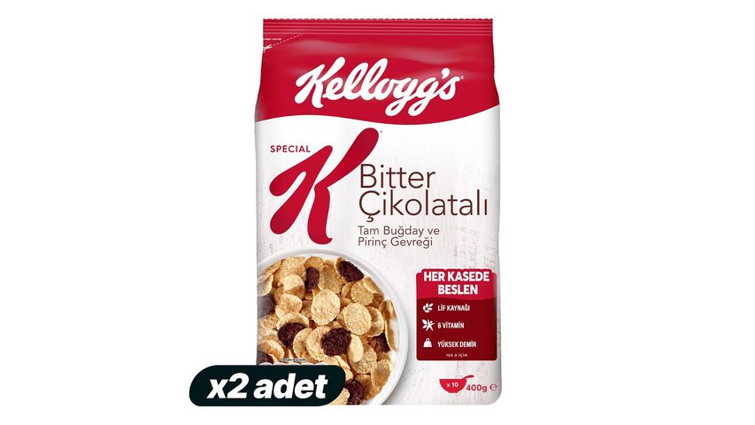 2x Kellogg’s Special K Chocolate Breakfast Cereal 400 g Bundle