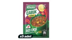 5'li Knorr Acı Ekşi Çabuk Çorba Paketi