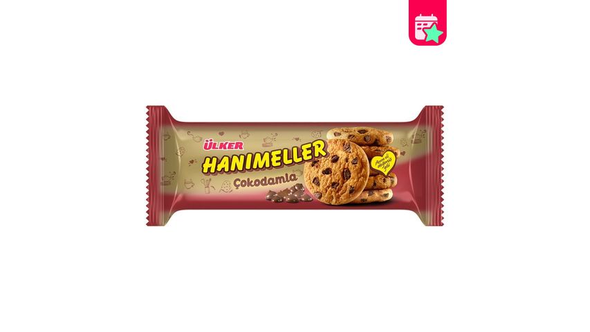 Ülker Hanımeller Çokodamla Roll Biscuits 82 g