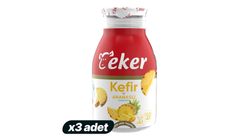 3x Eker Pineapple Kefir 200 ml Bundle