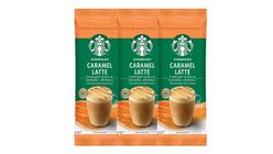 3x Starbucks Caramel Latte 23 g Bundle