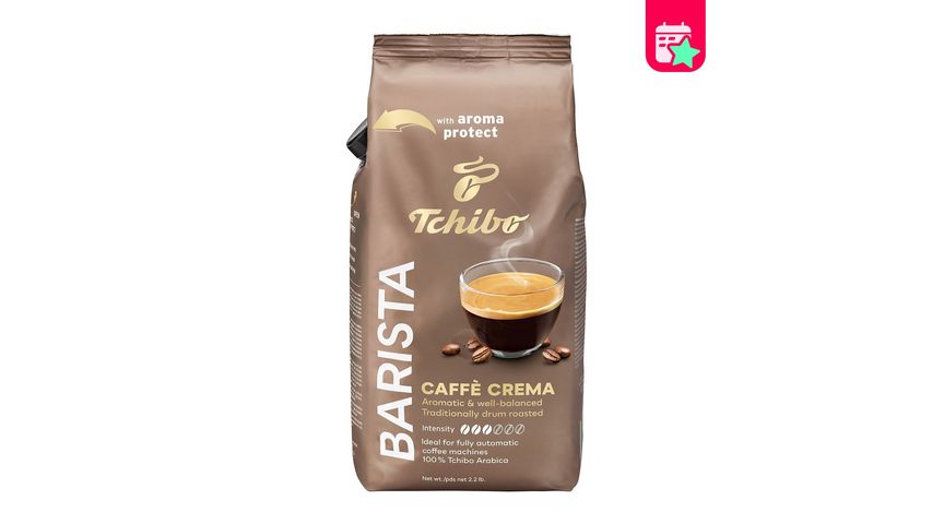 Tchibo Barista Caffè Crema Whole Bean Coffee 1000 g