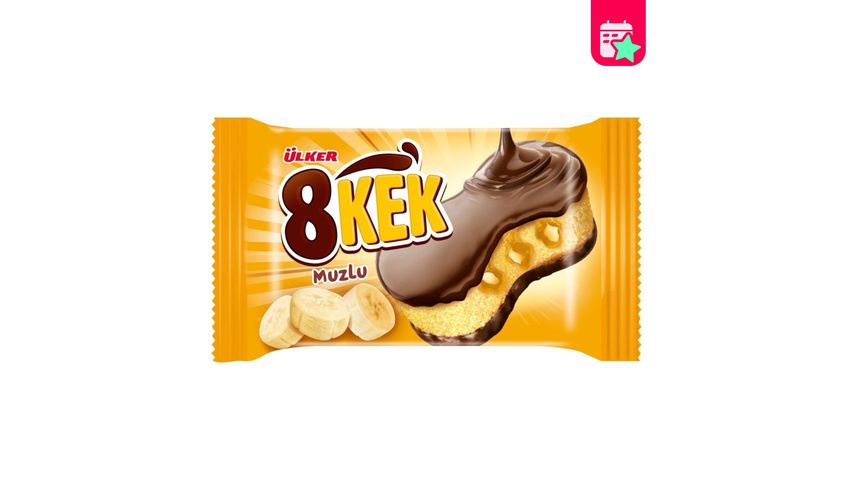 Ülker Dankek 8 Cake with Banana 55 g