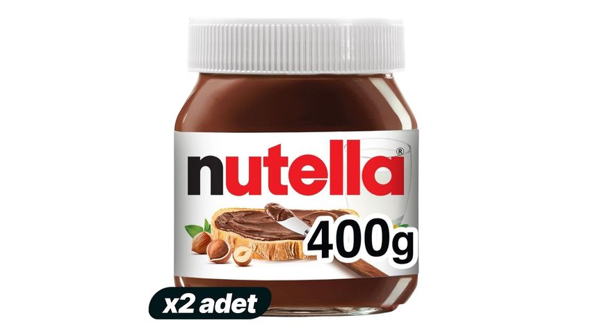 2'li Nutella Kakaolu Fındık Kreması 400 g Paketi