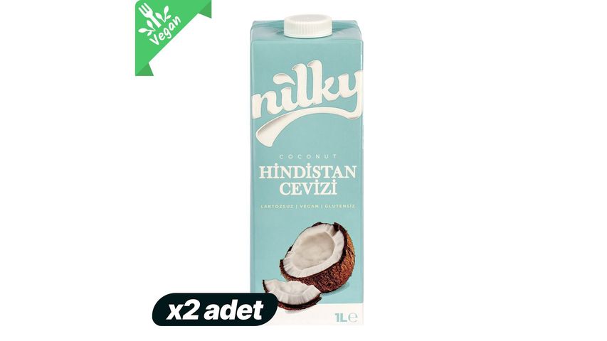 2x Nilky Coconut Drink 1 L Bundle