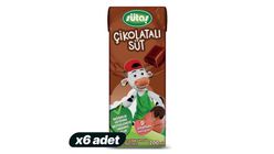 6'lı Sütaş D Vitaminli Çikolatalı Süt 200 ml Paketi