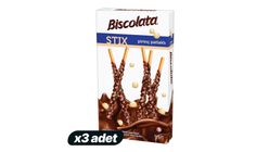 3'lü Biscolata Stix Pirinç Patlaklı Bisküvi 34 g Paketi