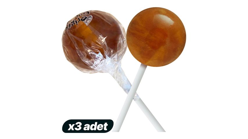 3'lü Original Gourmet Kola Aromalı Lolipop 31 g Paketi