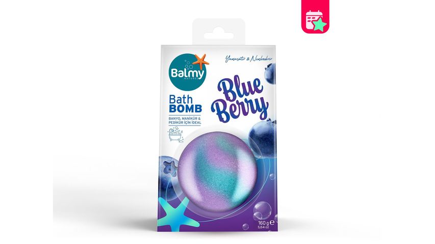 Balmy Bath Bomb Blueberry 160 g