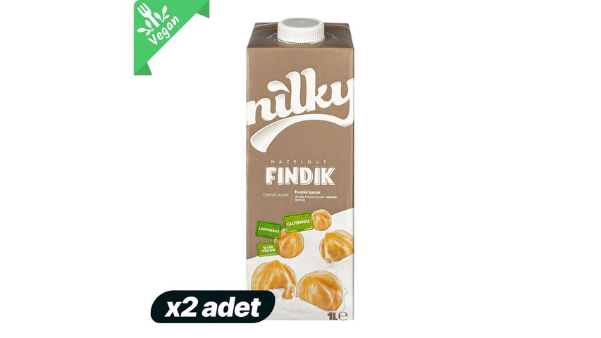 2x Nilky Hazelnut 1 L Bundle