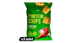 3'lü Bahs Sebze Baharatlı Proteinli Cips 50 g Paketi