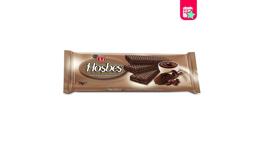 Eti Hoşbeş Cocoa Cream Wafer 70 g