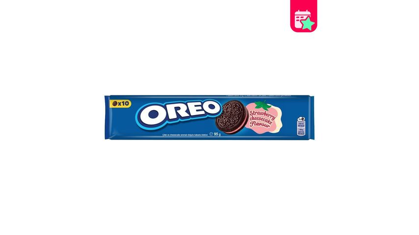 Oreo Cocoa Strawberry Cream Biscuits 95 g