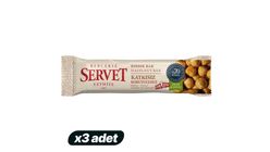 3x Servet Hazelnut Brittle Bar 20 g Bundle
