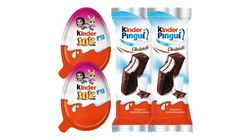 Kinder Joy Girl 20 g & Kinder Pingui Cake 30 g Bundle