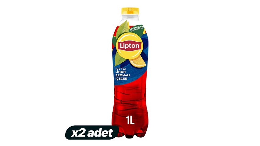 2x Lipton Ice Tea Lemon Pet 1 L Bundle