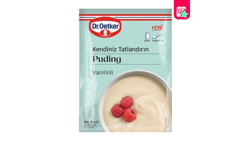Dr. Oetker Sweeten to Your Taste Vanilla-Flavored Pudding 40 g