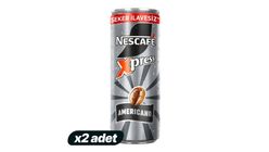 2'li NESCAFÉ Xpress Americano Şekersiz Soğuk Kahve Paketi
