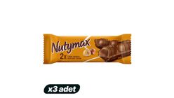 3'lü Nutymax Fındık Kremalı Gofret Paketi