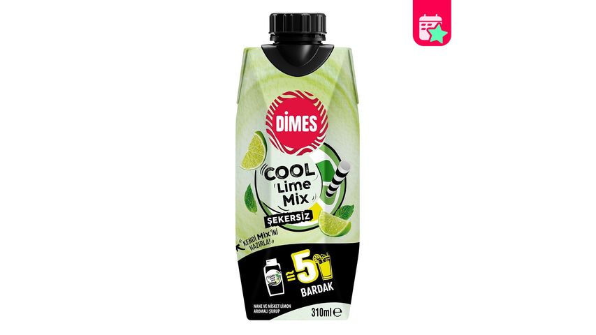 Dimes Cool Lime Sugar-Free Mix 310 ml