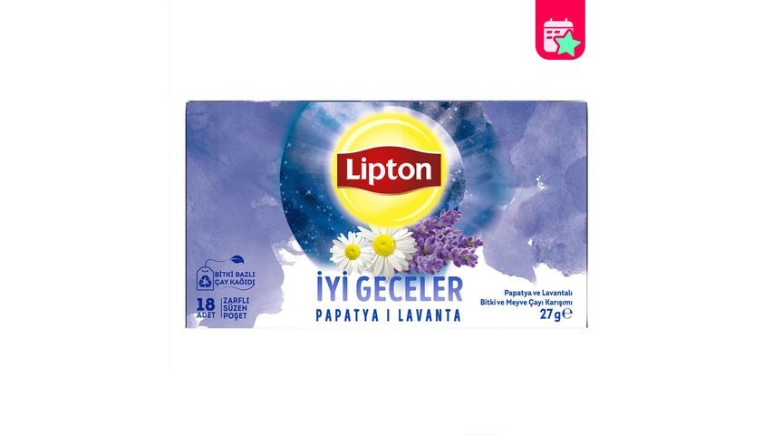 Lipton Good Night Chamomile & Lavender Herbal Tea 18 Bags 27 g