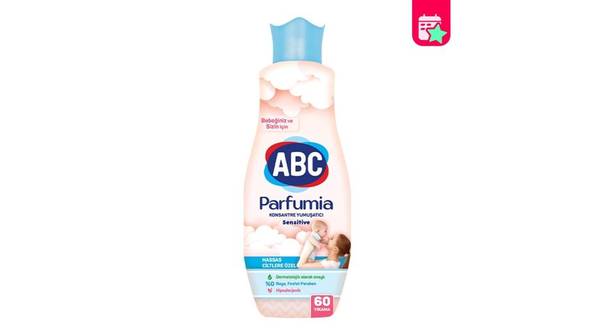 ABC Parfumia Sensitive Concentrated Fabric Softener 1440 ml
