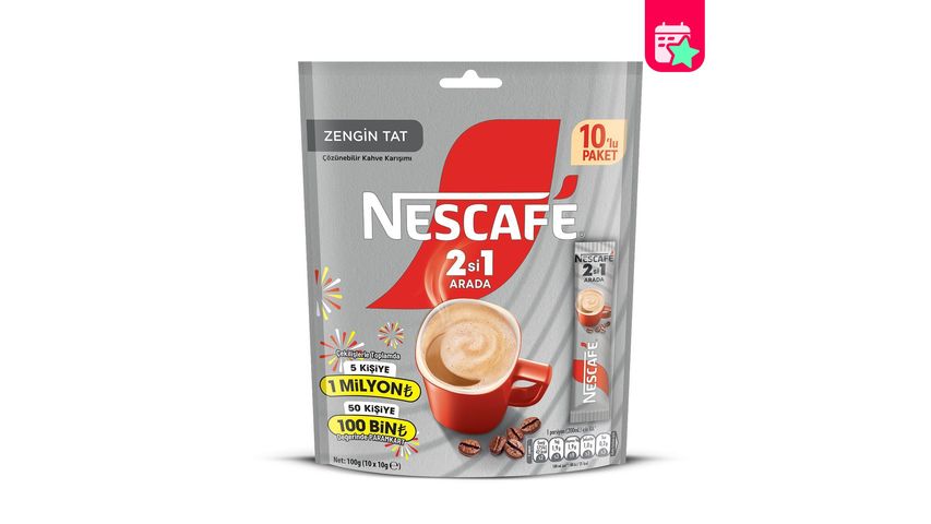 Nescafé Nescafe 2in1 Instant Coffee 10 x 10 g