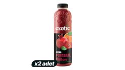 2'li Exotic Sıkma Portakal Nar Meyve Suyu 750 ml Paketi