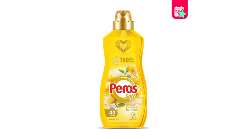 Peros Concentrated Fabric Softener Jasmine & Neroli Flower 960 ml