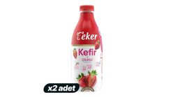2x Eker Strawberry Probiotic Kefir 1 L Bundle