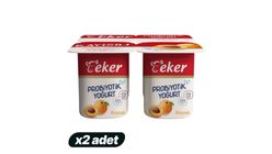 2x Eker Apricot Probiotic Yogurt 4 x 100 g Bundle