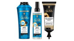 Gliss Aqua Revive 3'lü Yoğun Nemlendirme & Güçlendirme Saç Bakım Seti Paketi