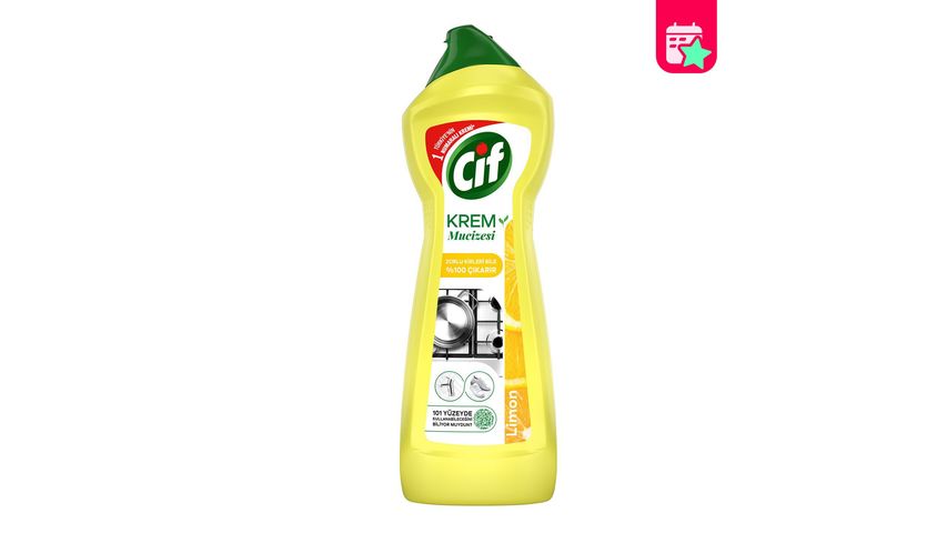 Cif Cream Lemon Scented 750 ml