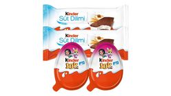 Kinder Joy Girl 20 g & Kinder Milk Slice 28 g Bundle