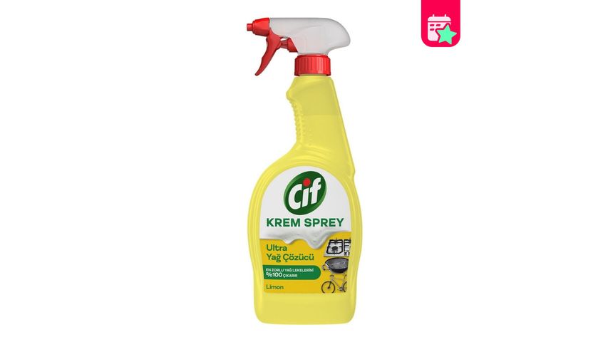 Cif Cream Spray Lemon 750 ml