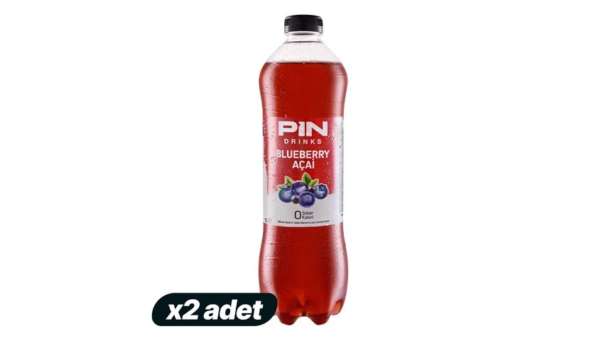 2'li Pin Blueberry Açai 1 L Paketi