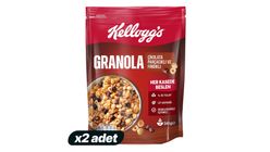 2'li Kellogg's Çikolatalı & Fındıklı Granola 340 g Paketi