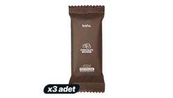 3x Bahs Brownie Chocolate High Protein Bar 60 g Bundle