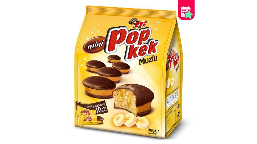 Eti Popkek Mini Banana Cake 180 g