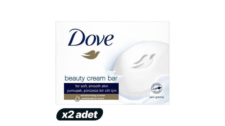 2'li Dove Original Cream Bar 90 g Paketi