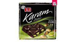 Eti Karam 54% Cocoa Pistachio Dark Chocolate 60 g